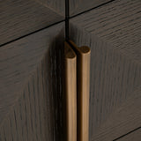 Sideboard Claremont brun 4-dører 2-hyller Richmond Interiors Skjenk