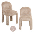 Spisestuestol Brandi vakker beige sett med 2 Richmond Interiors Spisestol