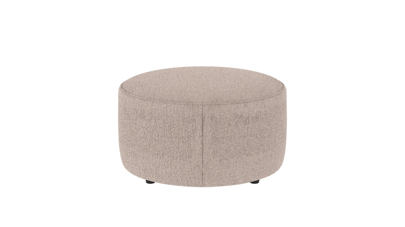 Joplin pouffe Ø70 light beige fabric Alice #01 c4 Rowico Pall