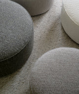Joplin pouffe Ø70 light beige fabric Alice #01 c4 Rowico Pall