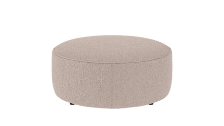 Joplin pouffe Ø90 light beige fabric Alice #01 c4 Rowico Pall