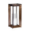 Lanterne Bronze B21,5 D21,5 H50cm Homefactory 