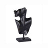 DECORATIVE ON BASE Dark Bronze 23cmx11cmx44,5cm Homefactory 