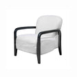 Stol Manhattan Sheep Ivory / sort tre B66 D81 H74 SH40cm Homefactory 