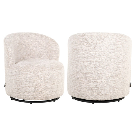 Lenestol Jackie nydelig kremfarget svingbar for barn Richmond Interiors Lenestol