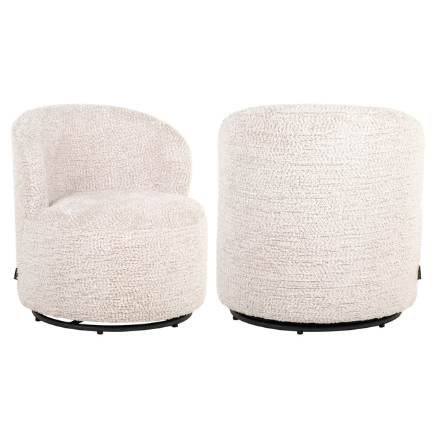 Lenestol Jackie nydelig kremfarget svingbar for barn Richmond Interiors Lenestol