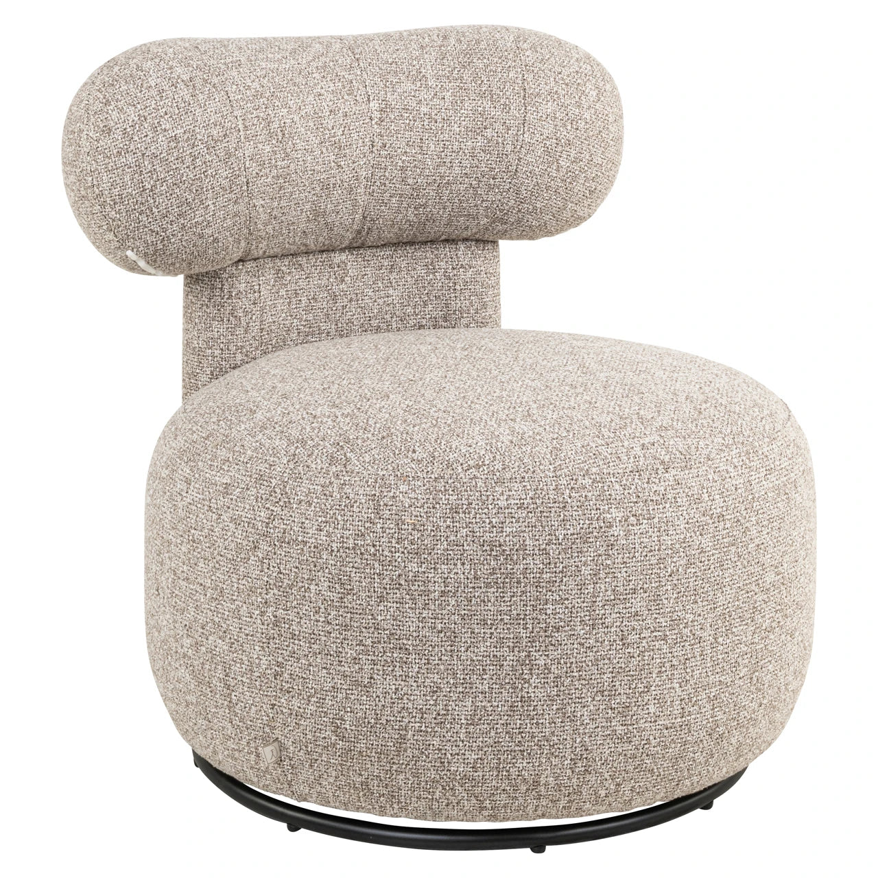 Lounge chair Kaya cayenne brown swivel Richmond Interiors Lenestol