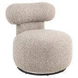 Lounge chair Kaya cayenne brown swivel Richmond Interiors Lenestol
