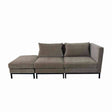 Modul Classic Puff 85-60-42cm Chenille beige Homefactory 