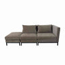 Modul Classic Puff 85-60-42cm Chenille beige Homefactory 