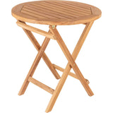 Skagen sammenleggbart sidebord Ø50xH50 Hartman sidebord