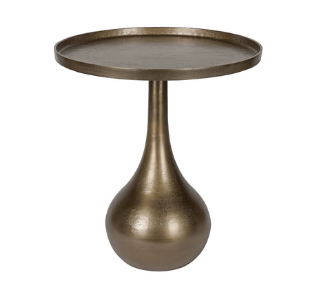 Sidebord Chelsea Ø51cm H53cm dark bronze metall Homefactory 