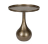 Sidebord Chelsea Ø51cm H53cm dark bronze metall Homefactory 