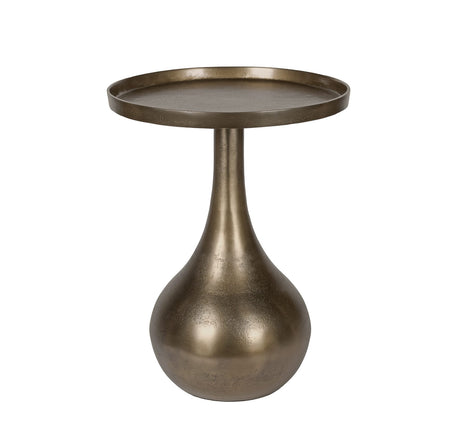 Sidebord Chelsea Ø39cm H48cm dark bronze metall Homefactory 