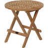 Skagen sammenleggbart sidebord Ø50 Hartman Sidebord