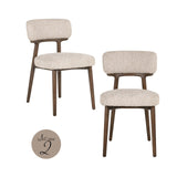 Spisestol Basker natural linear sett med 2 Richmond Interiors Spisestol