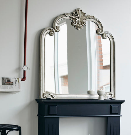 ANGEL speil i antikk look - 115x104 cm - sølvfinish Nordal MIRRORS