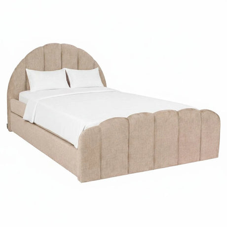 Bed Pixie clay chenille 120x200 med uttrekksseng Richmond Interiors Seng