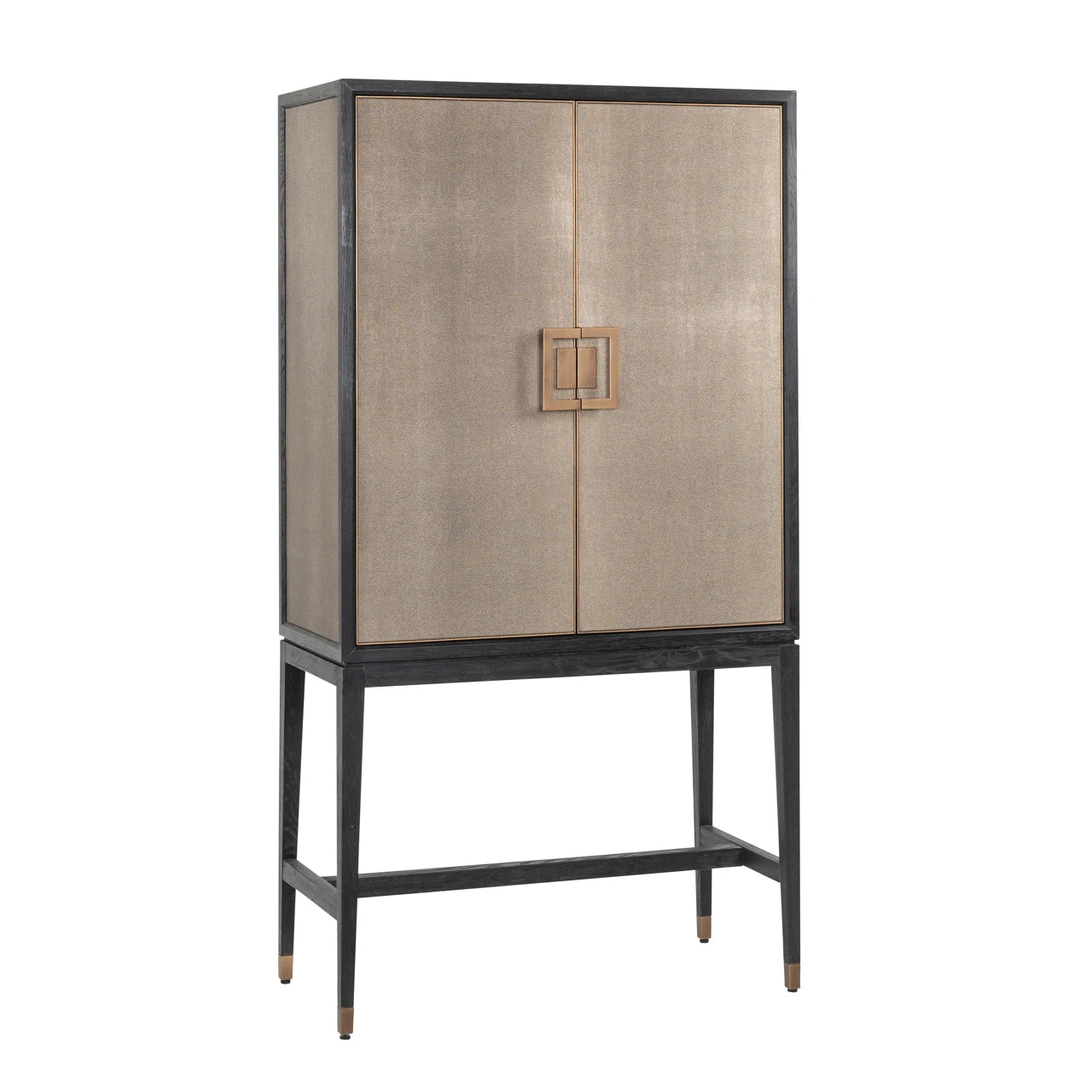 Oppbevaringsskap Bloomville messing shagreen Richmond Interiors Skap