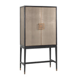 Oppbevaringsskap Bloomville messing shagreen Richmond Interiors Skap