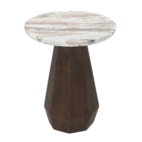 End table Oberoy Blush beige 45Ø Richmond Interiors Sidebord