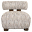 Lounge chair Arabella greige coco Richmond Interiors Lenestol