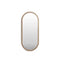 Speil Vintage brass oval 40cm x 90cm Homefactory 