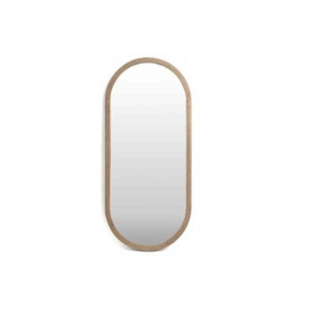 Speil Vintage brass oval 40cm x 90cm Homefactory 