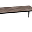 Coffe table matt black with Tile topp 60cm x 120cm H34cm Homefactory 