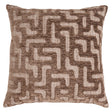 Pute Ivy brun labyrint Richmond Interiors Pute