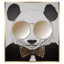 Veggkunst Panda svart/gull Richmond Interiors Bilde