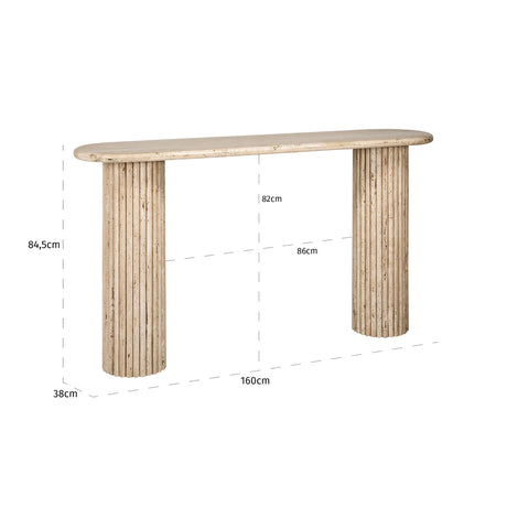 Console La Cantera beige Richmond Interiors Konsollbord