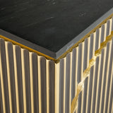 Sideboard Les Arcs børstet gull Richmond Interiors Skjenk