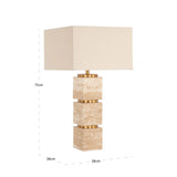 Bordlampe Jaella beige Richmond Interiors Bordlampe