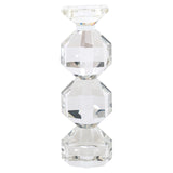 Candle holder Safia klar gjennomsiktig liten Richmond Interiors Lysestake