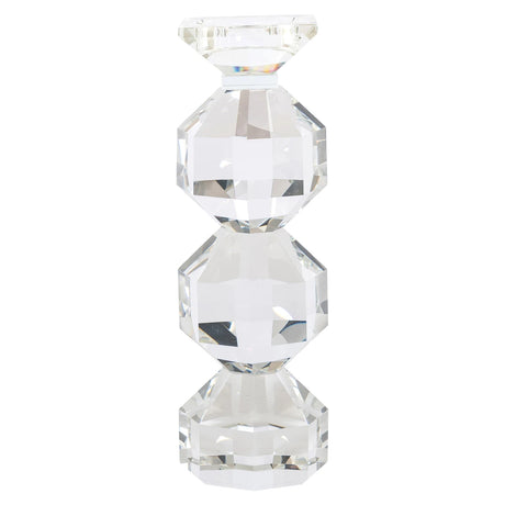 Candle holder Safia klar gjennomsiktig liten Richmond Interiors Lysestake
