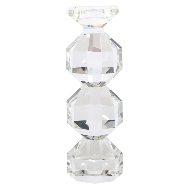 Candle holder Safia klar gjennomsiktig liten Richmond Interiors Lysestake
