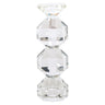 Candle holder Safia klar gjennomsiktig liten Richmond Interiors Lysestake