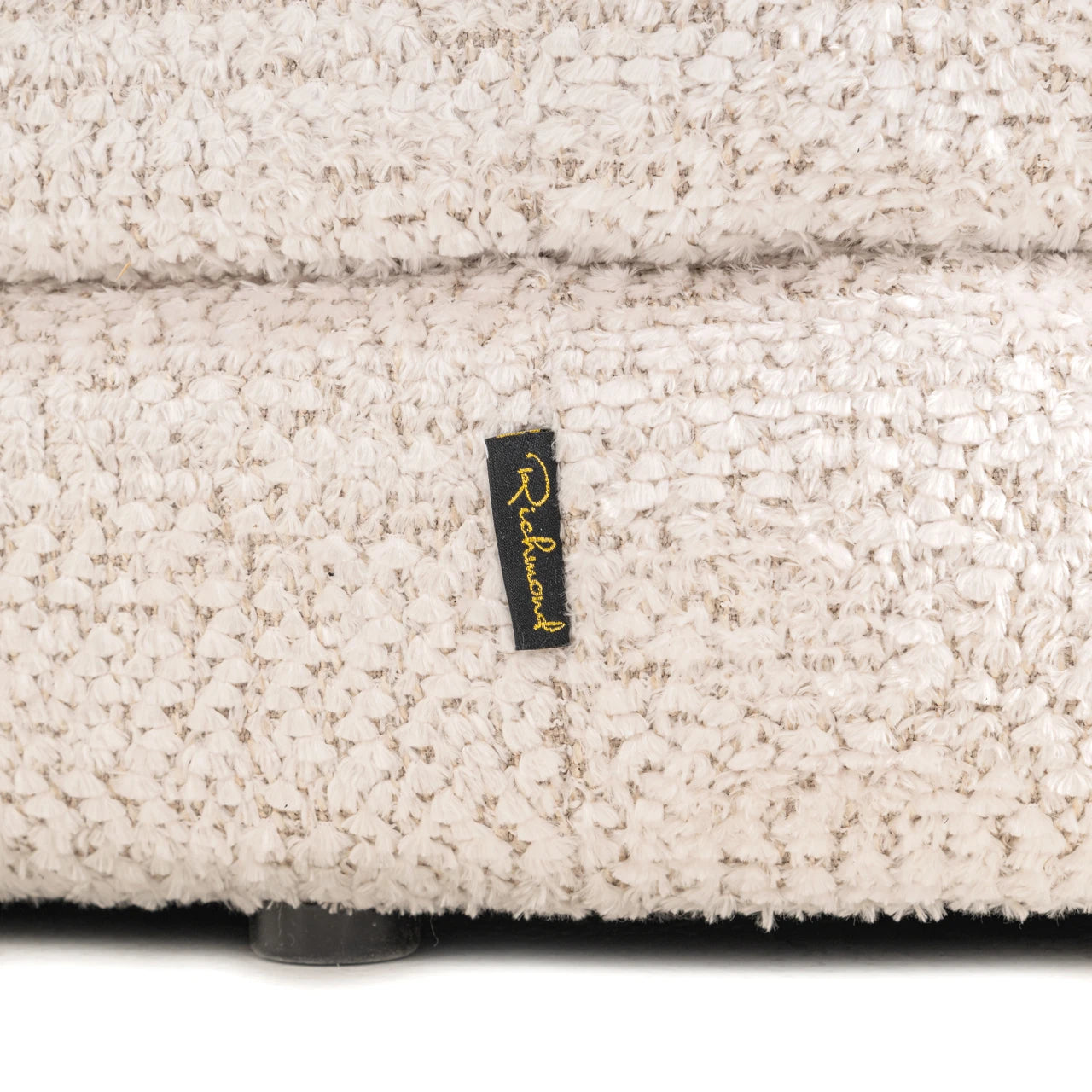 Pouffe & Footstool Camile nydelig krem Richmond Interiors Pall