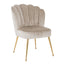 Spisestol Pippa khaki fløyel Richmond Interiors Spisestol