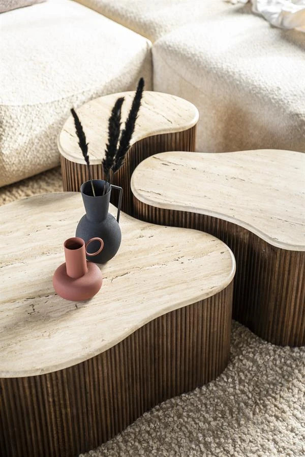 Coffee table Mari - 83x72x34 Eleonora Sofabord