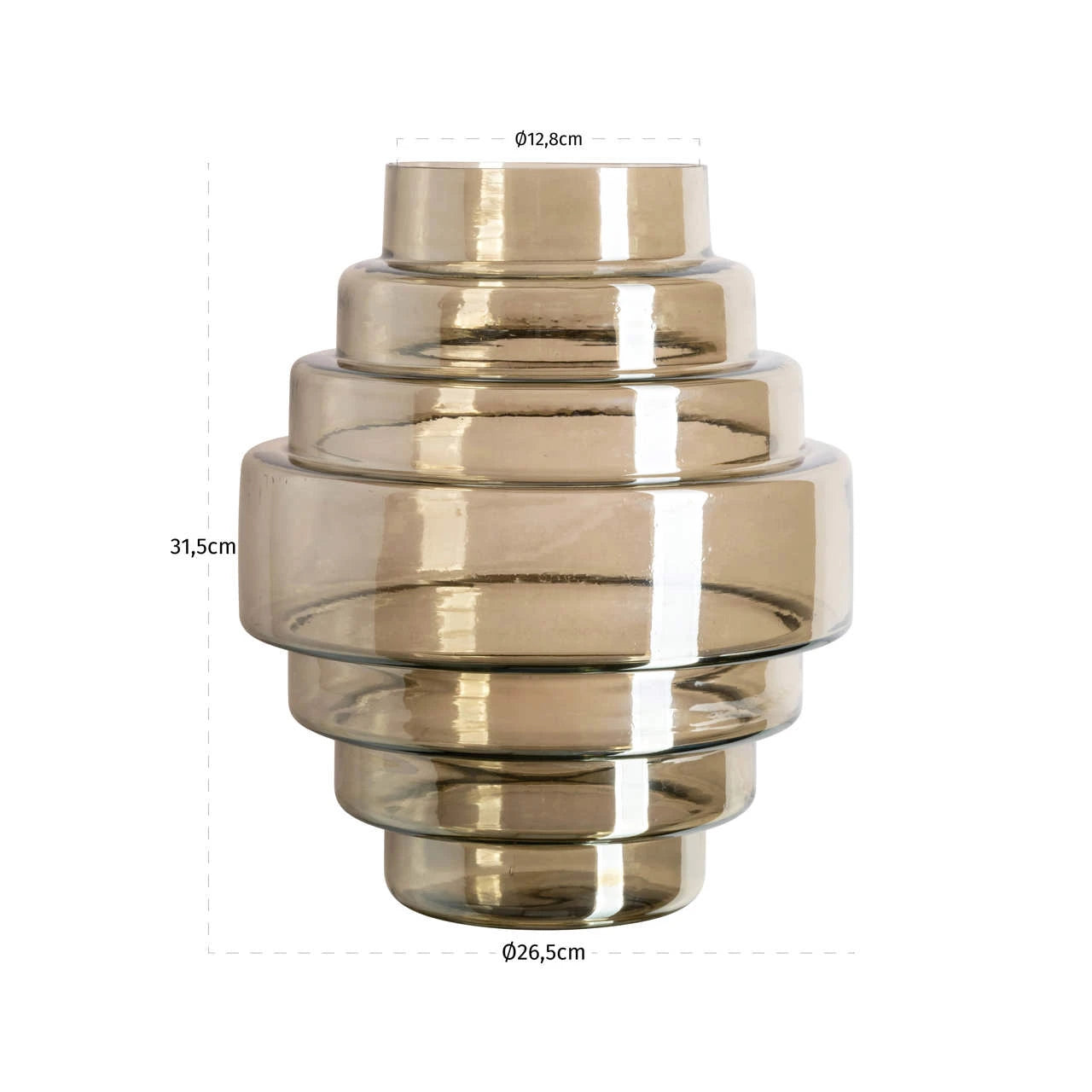 Vase Liosa røyk stor Richmond Interiors Vase