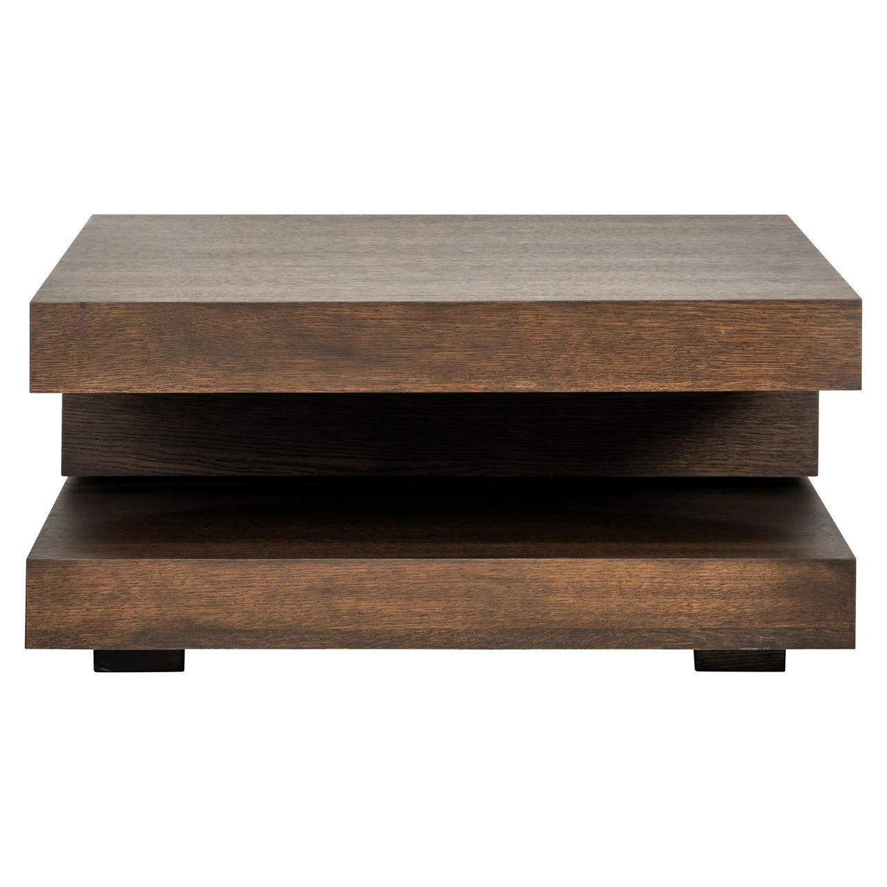 Bord i eik Oakura brun 90x90 Richmond Interiors Sofabord