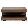 Bord i eik Oakura brun 90x90 Richmond Interiors Sofabord