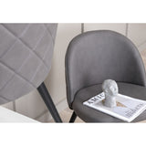 Velvet Dining Chair Venture Design Spisestol