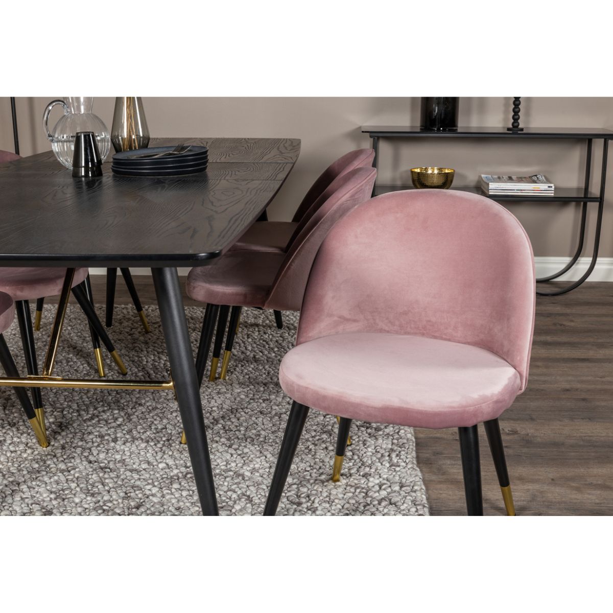 Velvet Dining Chair Venture Design Spisestol