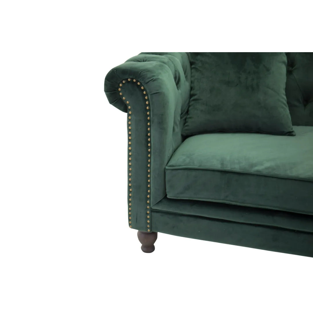 Velvet 3-Seat Sofa