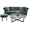 Velvet 3-Seat Sofa