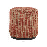 Pouffe & Footstool Lexie terra 45Ø Richmond Interiors Pall