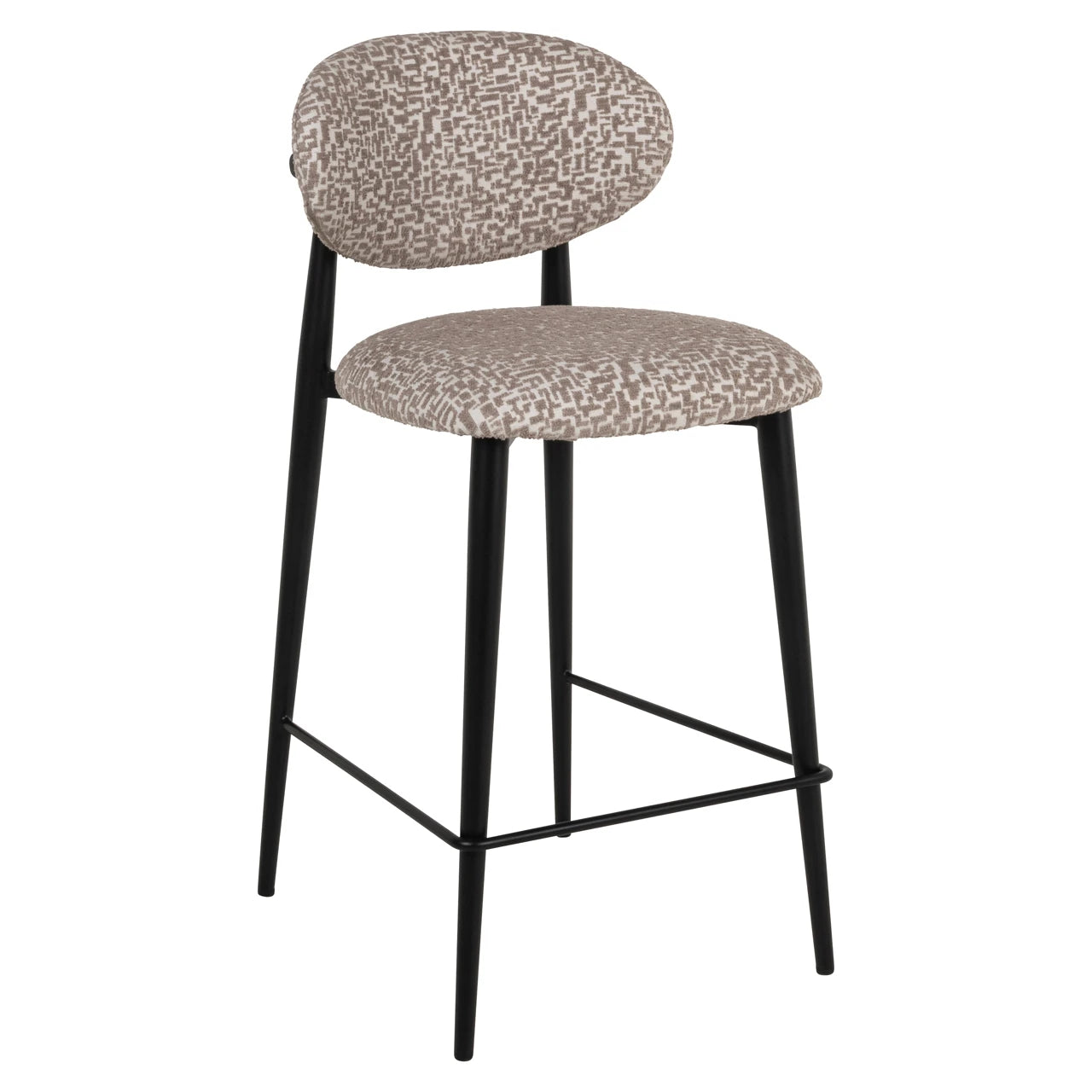 Counter stool Dantes naturlig geo brannhemmende Richmond Interiors Barstol